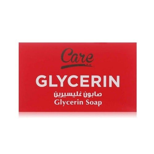 جلسرين صابونة كير، احمر 120 جم