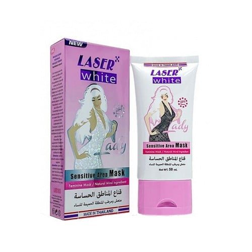 ليزر وايت قناع المناطق الحساسه 50 مل