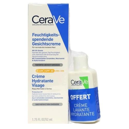 سيرافي لوشن مرطب للوجه بعامل حماية SPF30+ كريم تنظيف
