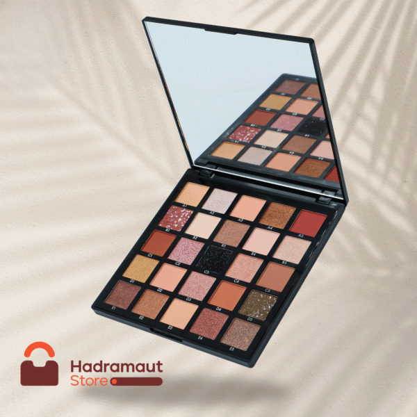 الباليت مودا بيوتي تحتوي على 25 لون ظلال عيون متنوعة