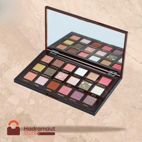 باليت مودا بيوتي يحتوي على 18 لونًا مكثفًا ومتعدد الاستخدامات بتدرجات مختلفة