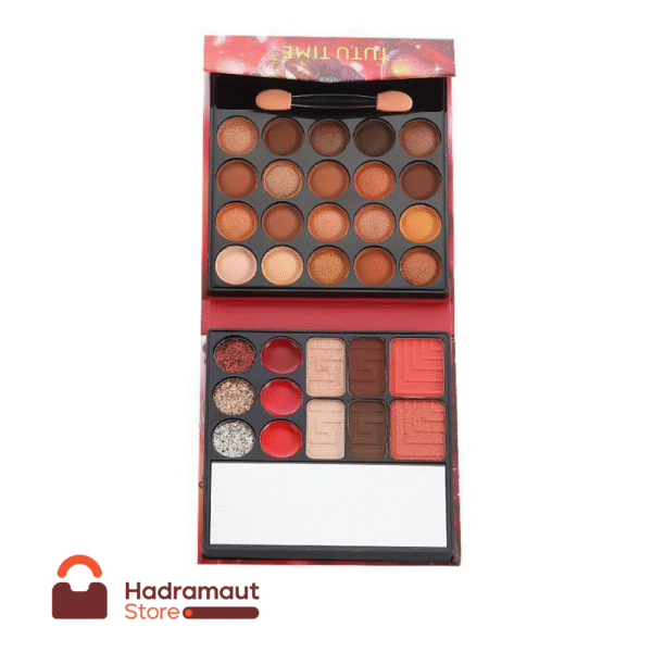 باليت مكياج "TUTU TIME"* يحتوي على ظلال عيون وبلاش وأحمر خدود.